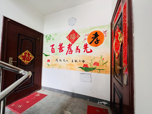  Feicheng City: "corridor culture" beautifies residential areas