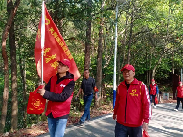 茶陵县开展垃圾分类宣传志愿服务活动