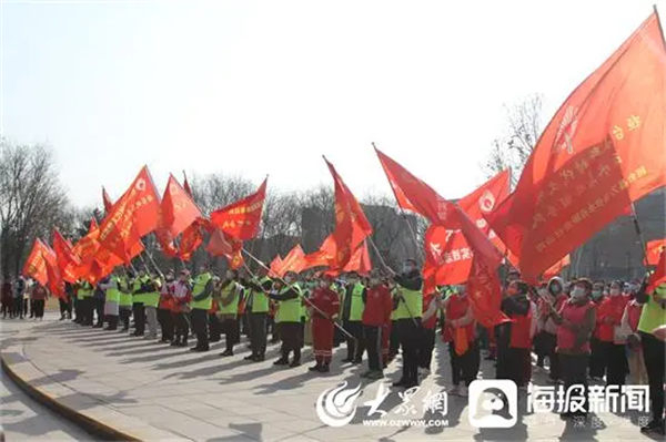 传承雷锋精神！桓台县举行“学雷锋志愿服务活动月”暨“美德润心·信用赋能”工程启动仪式