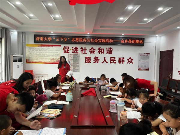 胡集镇举办“三下乡”社会实践志愿活动启动仪式