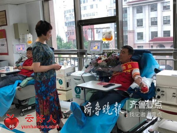  Li Shengting, a good man in Laiyang, donated blood 163 times in 17 years and agreed to donate his body with his wife!